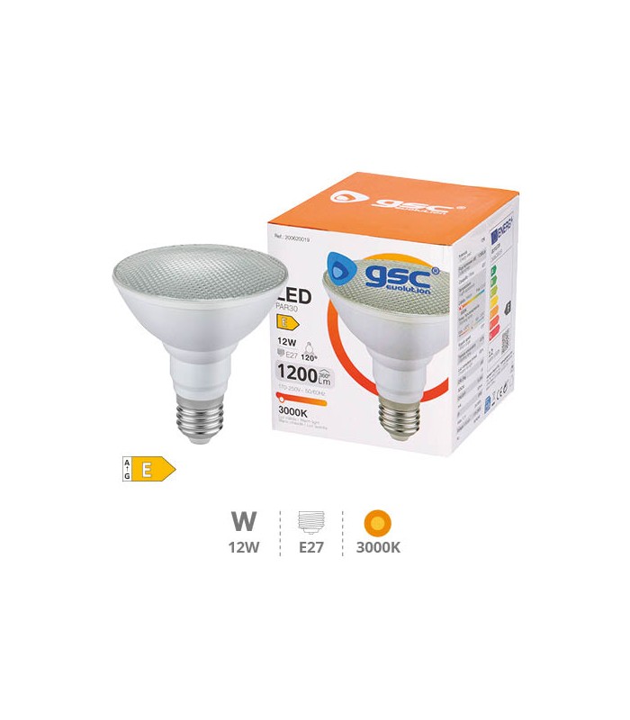 Bombilla Led PAR30 12W E27 1450Lm IP65