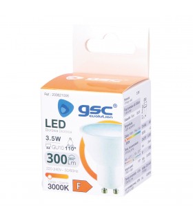 Dicroica GU10 3.5W 300Lm