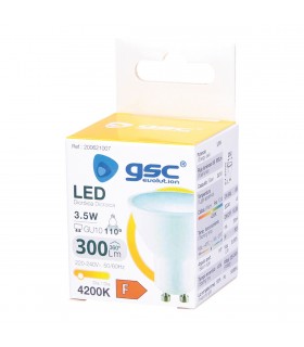 Dicroica GU10 3.5W 300Lm