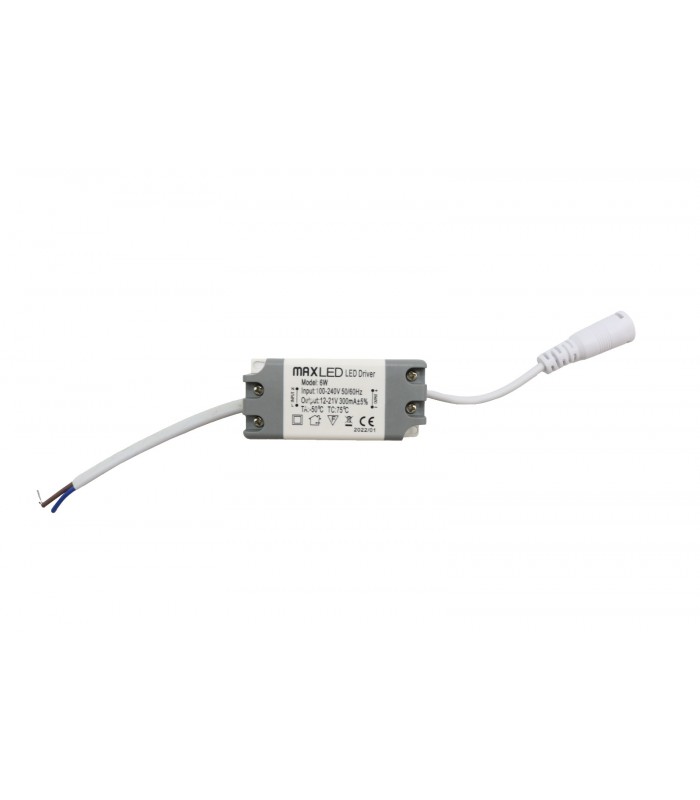 DRIVER 6W OUT DC12-21V 300mA IP20