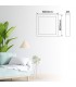 Panel Superficie 40W 4200Lm 60x60cm IP20 Negro