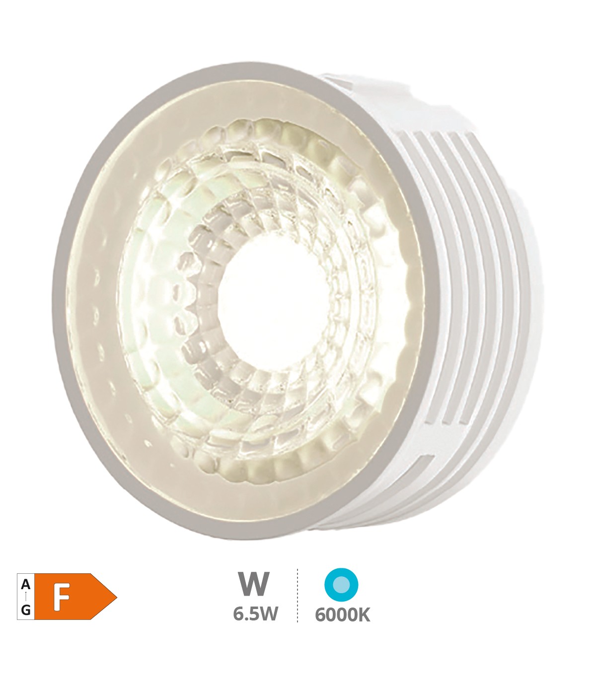 Modulo LED plano 6.5W 600Lm 60º IP20