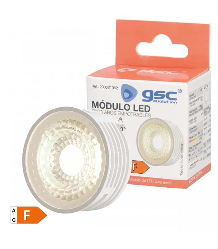 Modulo LED plano 6.5W 600Lm 60º IP20