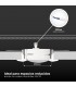 Modulo LED plano 6.5W 600Lm 120º IP20