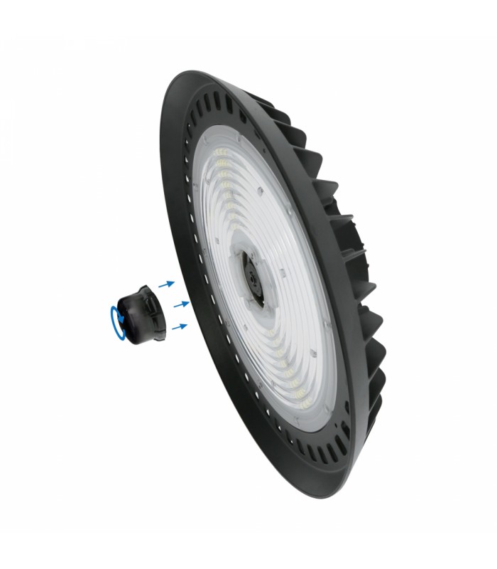 Campana UFO SERIE A Osram/Lifud 0-10V  150W 27000Lm 90º IP65
