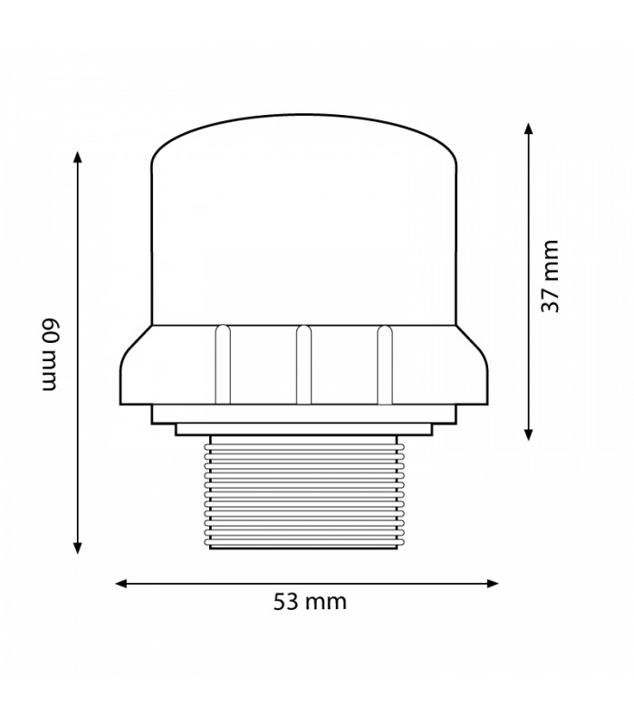 Sensor movimiento de radar para Campana Serie A/DAFF IP65