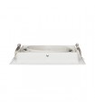 Marco empotrable orientable para AR111. Blanco/Negro