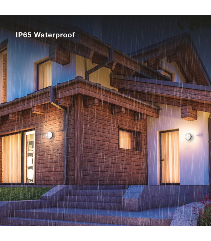 Aplique Redondo Led 15W 1860LM 115º IP65