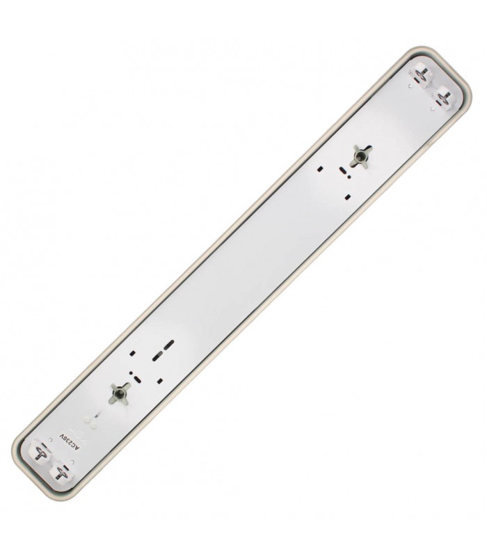 Pantalla Estanca Para Doble Tubo Led 60cm IP65 GSC