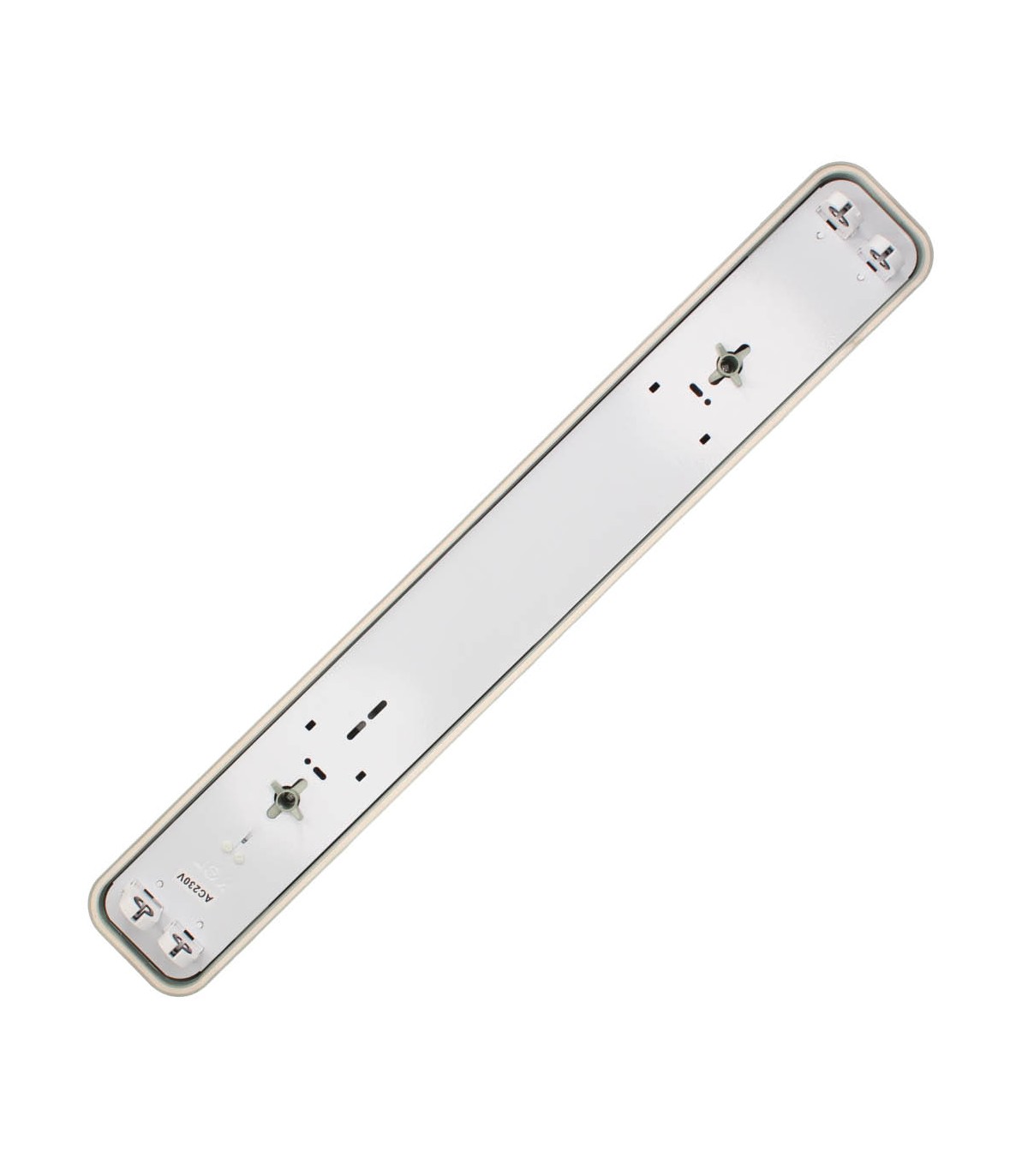 Pantalla Estanca Para Doble Tubo Led 60cm IP65 GSC