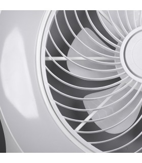 Ventilador Panel AC 66W 5400Lm 60x60 6 Aspas Blanco CCT