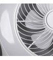 Ventilador Panel AC 66W 5400Lm 60x60 6 Aspas Blanco CCT