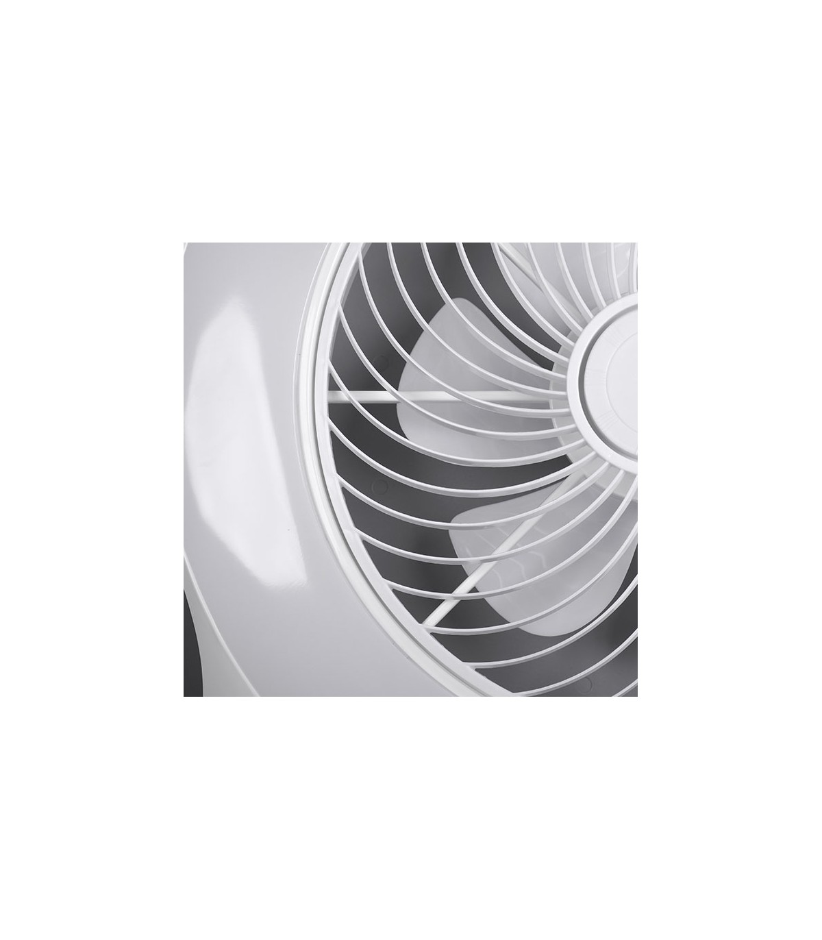 Ventilador Panel AC 66W 5400Lm 60x60 6 Aspas Blanco CCT