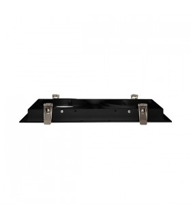 Marco empotrable orientable doble para AR111. Blanco/Negro