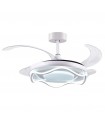 Ventilador Antea DC 80W 6400Lm 4 Aspas Blanco CCT