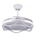 Ventilador Antea DC 80W 6400Lm 4 Aspas Blanco CCT