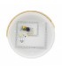 Plafón Wood Round Blanco/Madera 24W 2400Lm CCT