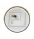 Plafón Wood Round Gris/Madera 24W 2400Lm CCT