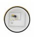 Plafón Wood Round Negro/Madera 24W 2400Lm CCT
