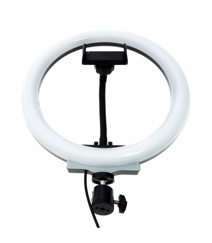 Anillo Luz Led Selfie 12W 26cm 10" CCT