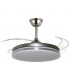 Ventilador de Techo Asgard DC 72W 6480Lm 4 Aspas Niquel CCT