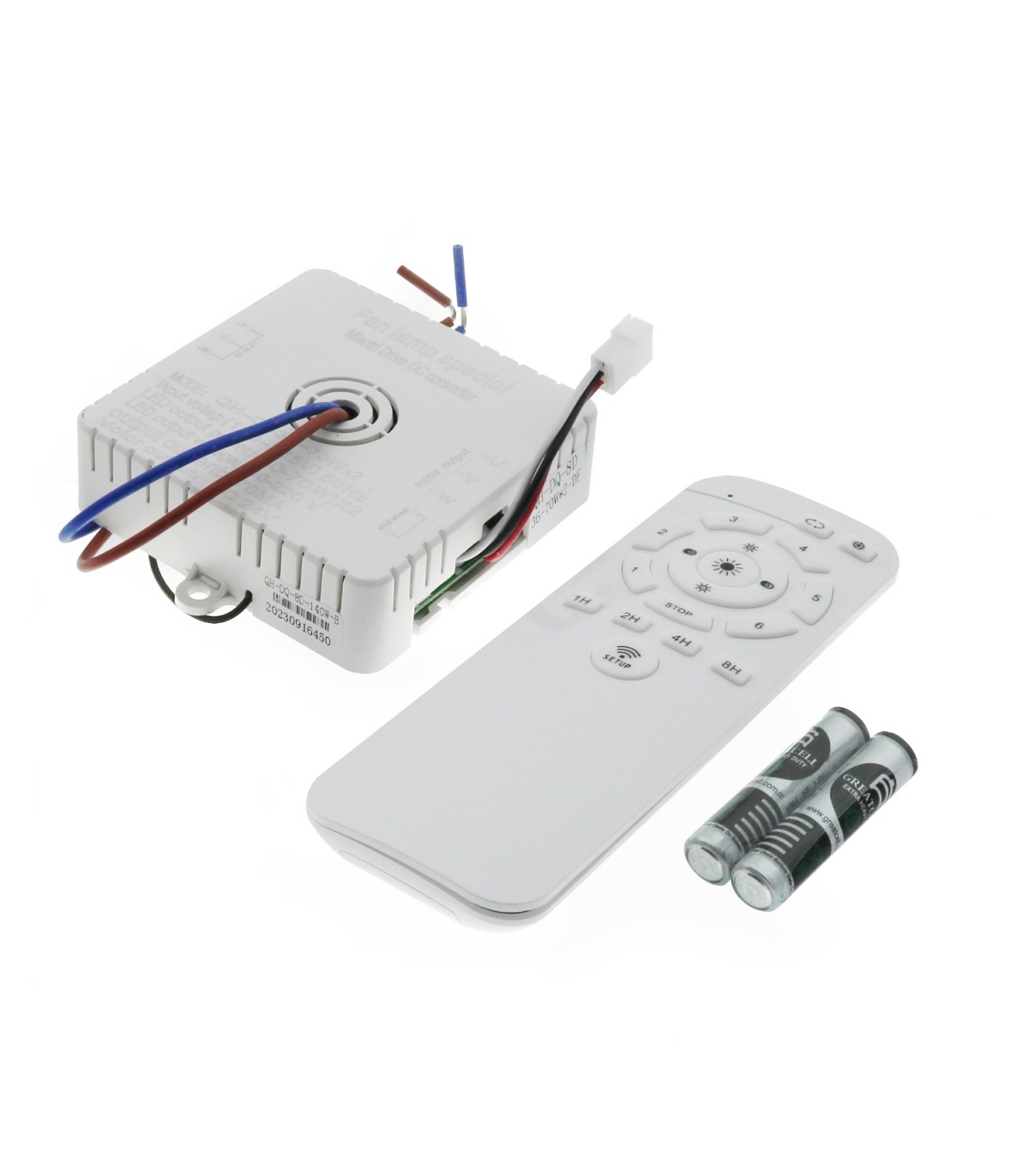 Controlador + Driver + Mando Ventilador StickPlus