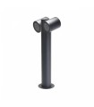 Baliza URBAN DOUBLE LEDME 2xGU10 Negro