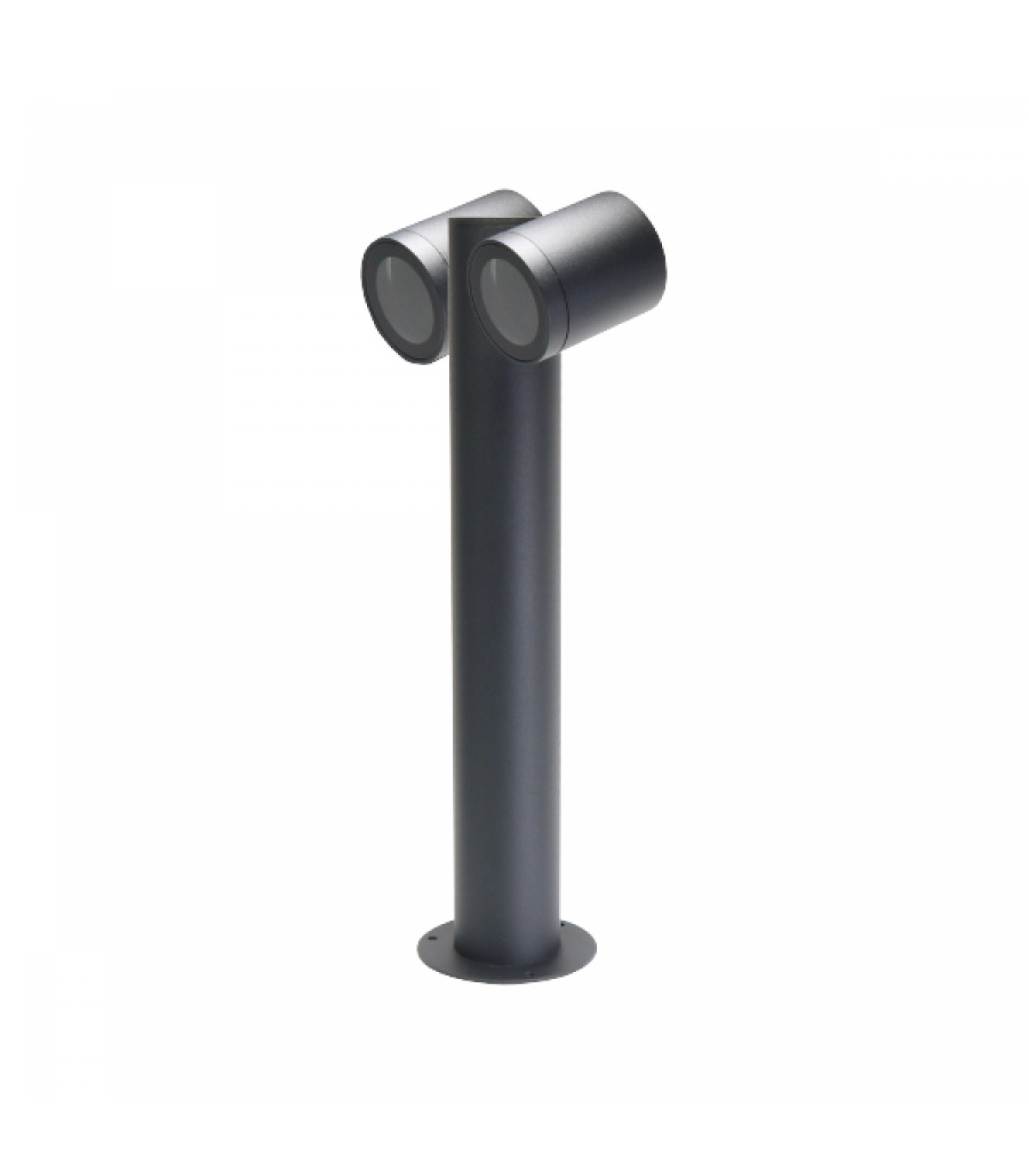 Baliza URBAN DOUBLE LEDME 2xGU10 Negro