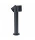 Baliza URBAN DOUBLE LEDME 2xGU10 Negro