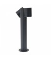 Baliza URBAN DOUBLE LEDME 2xGU10 Negro