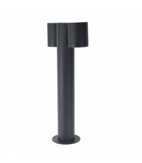 Baliza URBAN DOUBLE LEDME 2xGU10 Negro