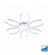 Lámpara de Techo Petals 60W 4800Lm CCT