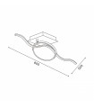 Lámpara de Techo Somersault 45W 3600Lm CCT