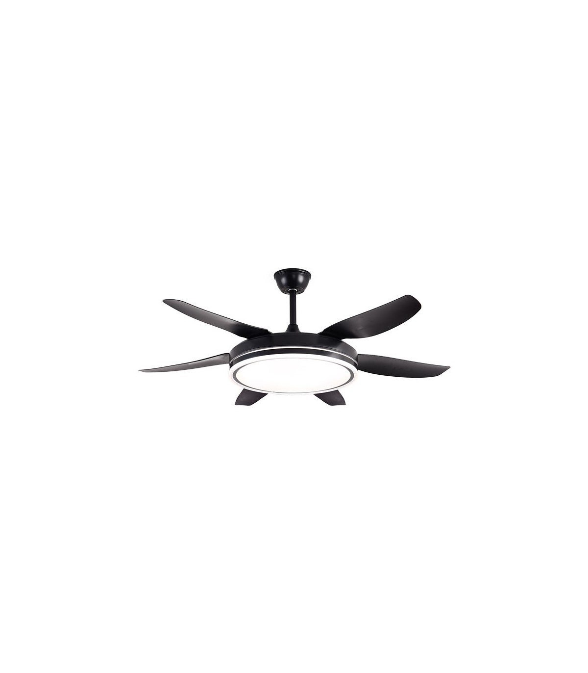 Ventilador de Techo Orion DC 72W 6480Lm 6 Aspas Negro CCT