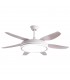 Ventilador de Techo Orion DC 72W 6480Lm 6 Aspas Blanco CCT
