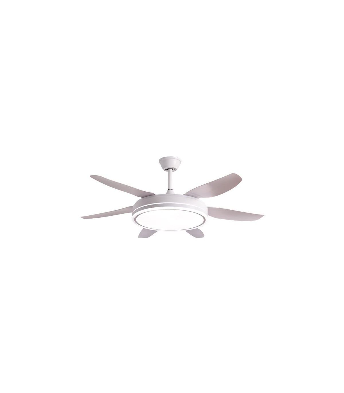 Ventilador de Techo Orion DC 72W 6480Lm 6 Aspas Blanco CCT