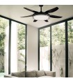 Ventilador de Techo Orion DC 72W 6480Lm 6 Aspas Blanco CCT