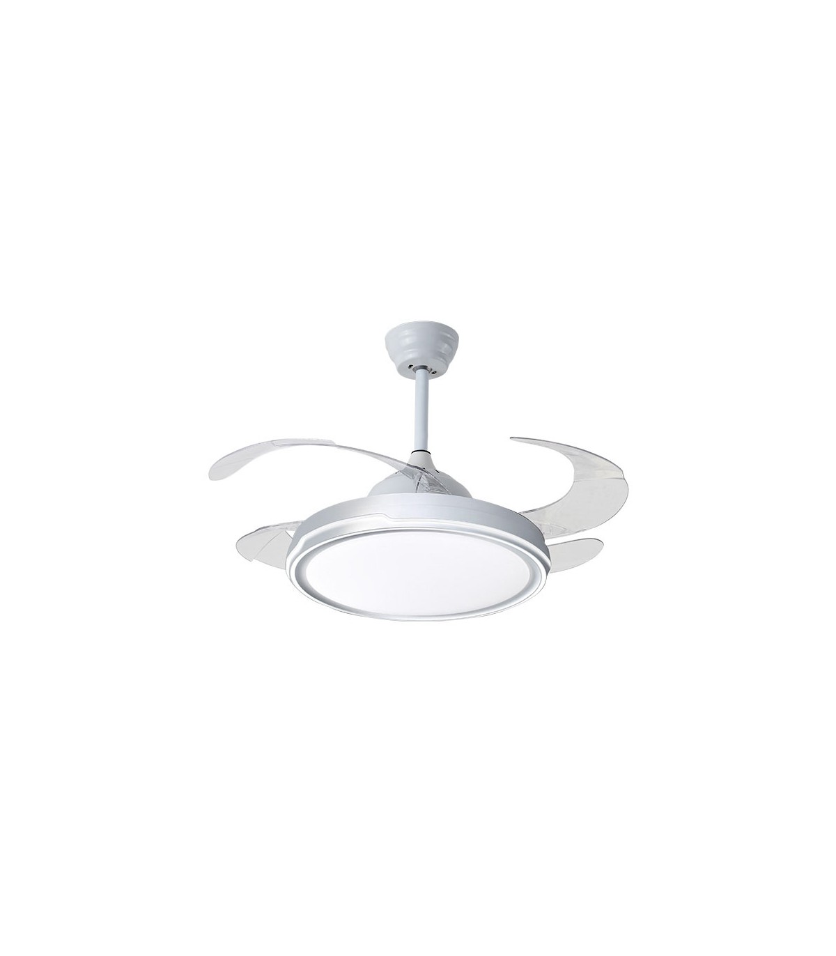 Ventilador de Techo Toronto DC 72W 6480Lm 4 Aspas Blanco CCT