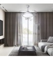 Ventilador de Techo Toronto DC 72W 6480Lm 4 Aspas Blanco CCT