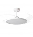 Ventilador de Techo Slim DC 72W 6480Lm 4 Aspas Blanco CCT