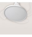 Ventilador de Techo Slim DC 72W 6480Lm 4 Aspas Blanco CCT