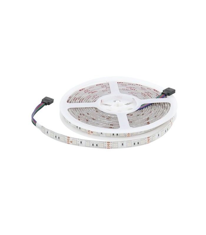 Tira Flexible LED 14.4W RGB  60LED/m 120º IP65 DC 12V