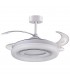 Ventilador de Techo Tebe DC 130W 12300Lm 4 Aspas Blanco CCT