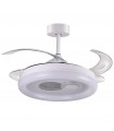 Ventilador de Techo Hermes  DC 108W 10200Lm 4 Aspas Blanco CCT