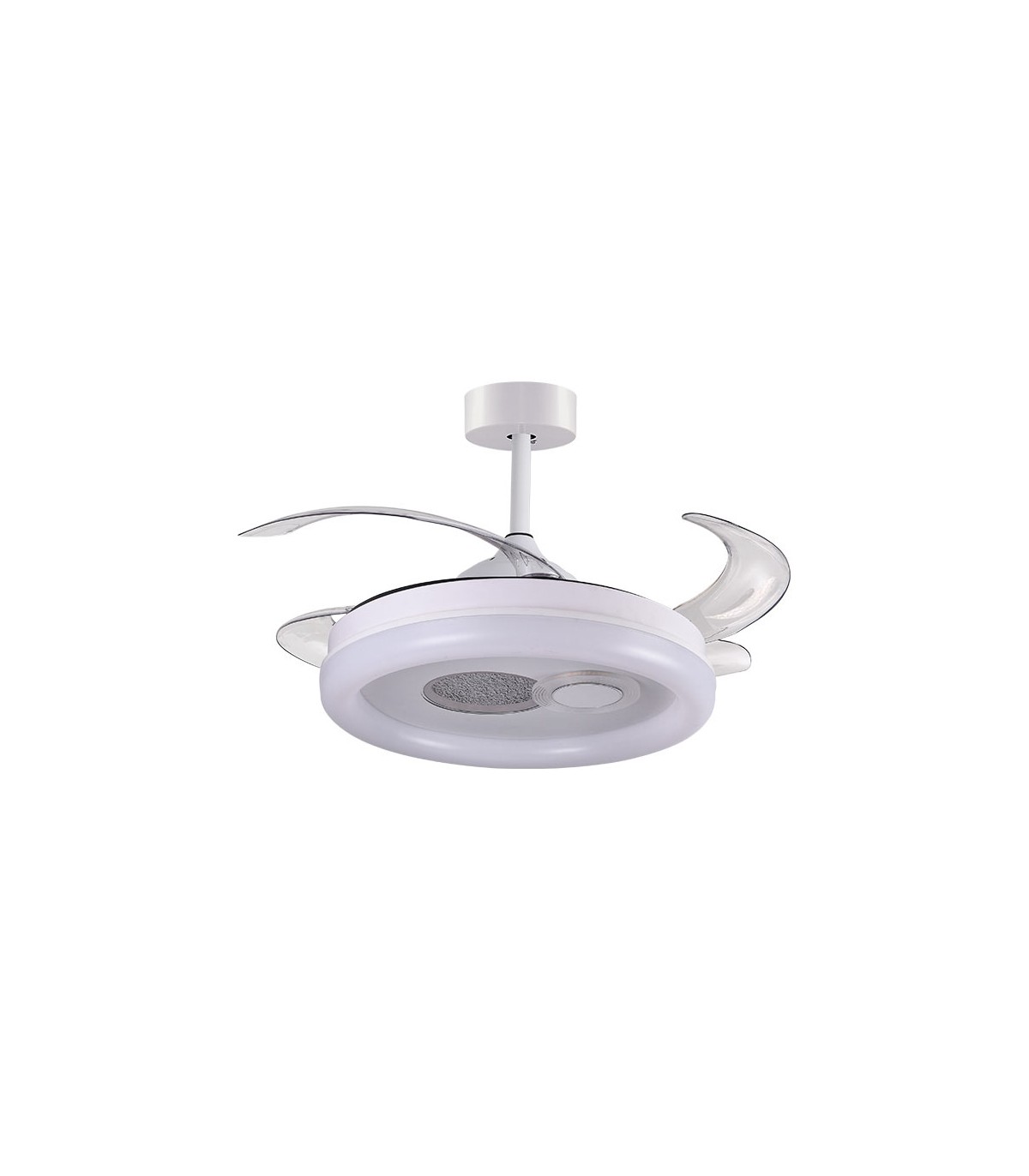 Ventilador de Techo Hermes  DC 108W 10200Lm 4 Aspas Blanco CCT