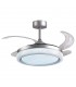 Ventilador de Techo Acanto DC 72W 7200Lm 4 Aspas Plata CCT