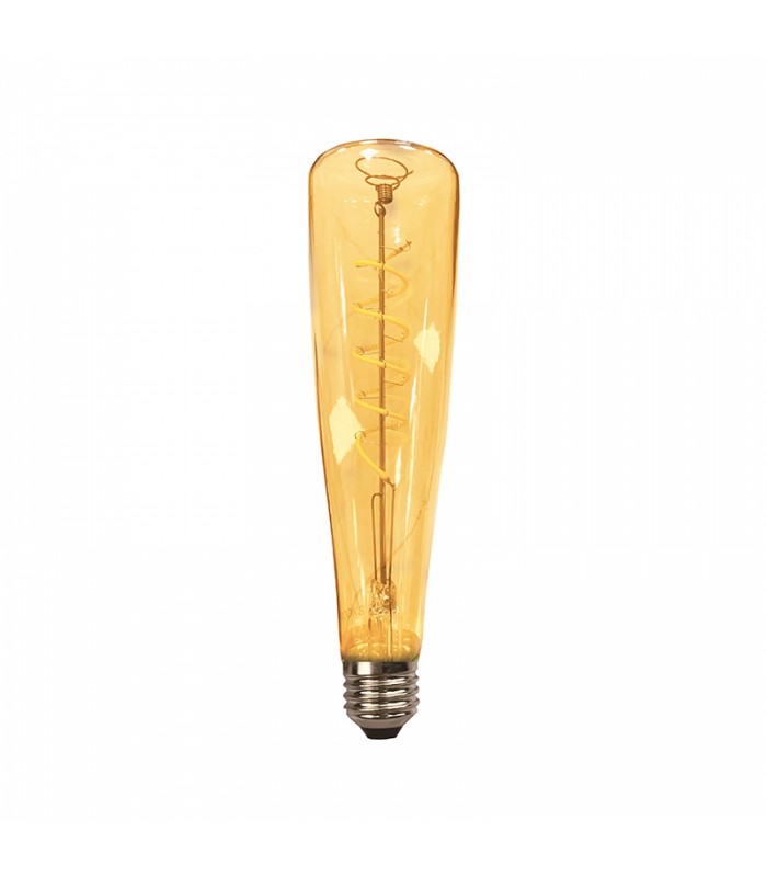Bombilla Filamento Espiral BOTELLA 62MM 4W 350Lm 330º E27 Serie Vintage