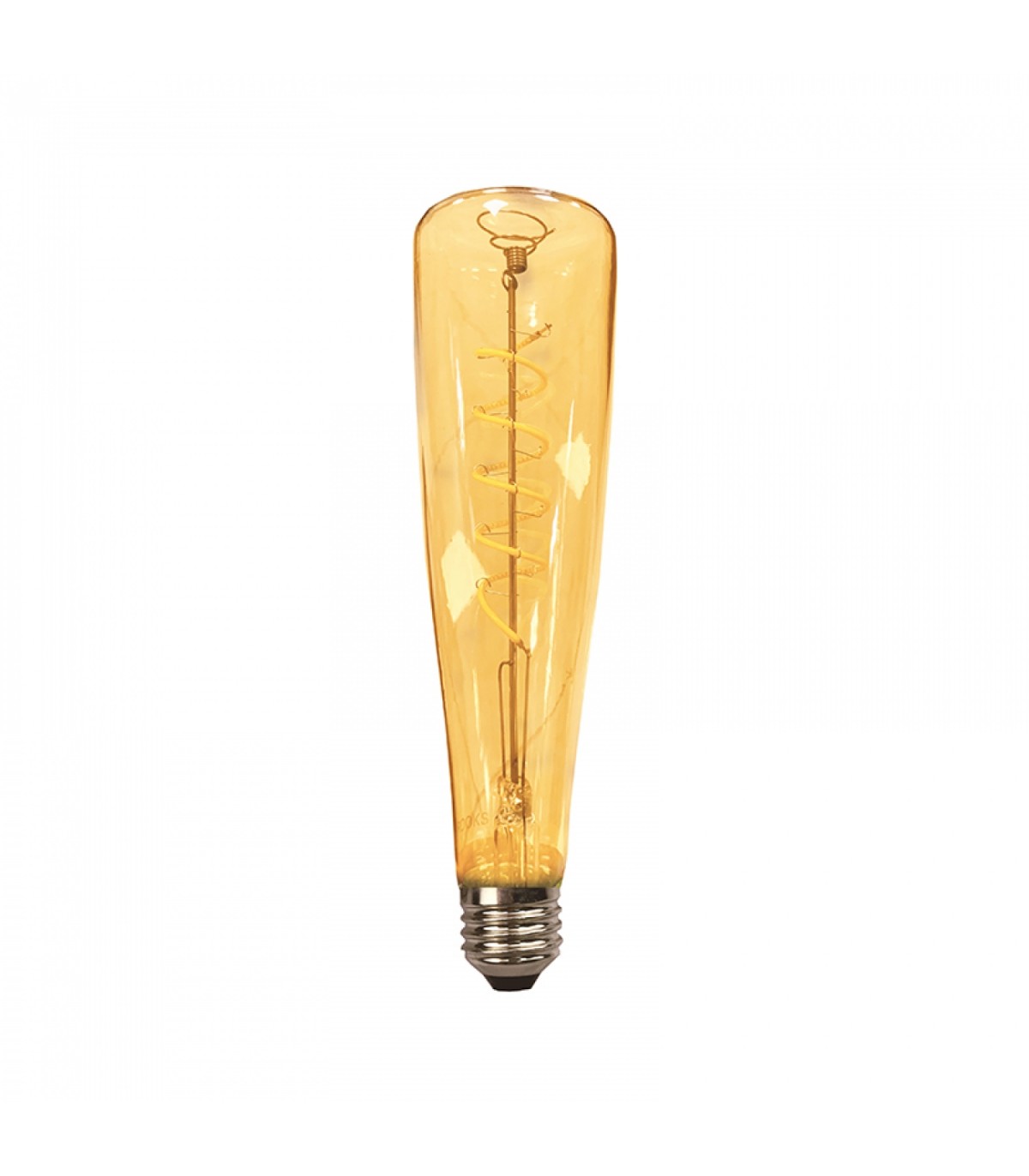 Bombilla Filamento Espiral BOTELLA 62MM 4W 350Lm 330º E27 Serie Vintage