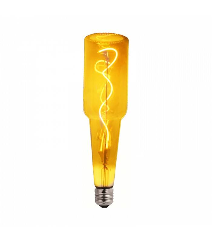 Bombilla Filamento Espiral BOTELLA 70MM 4W 350Lm 330º E27 Serie Vintage