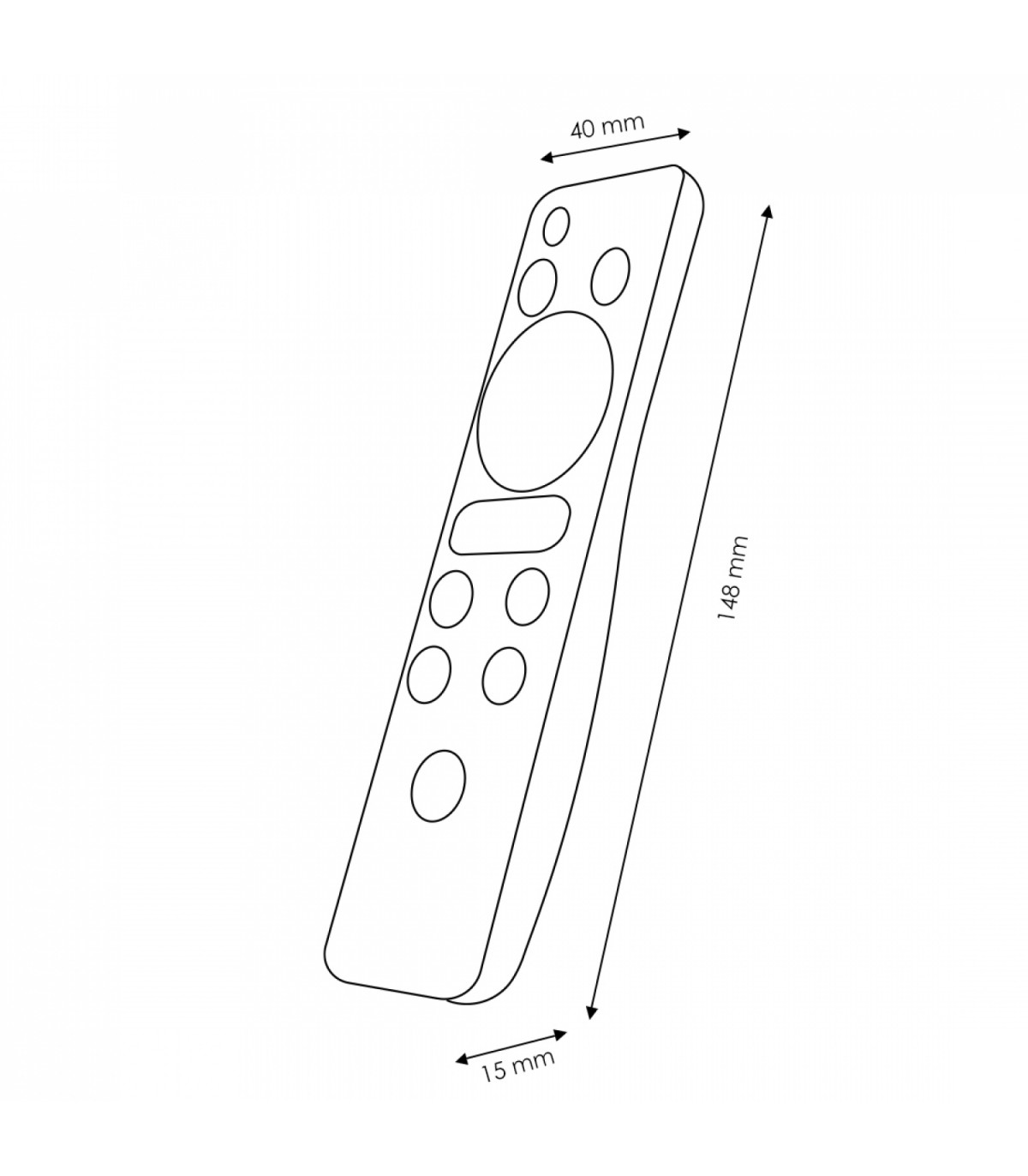 Mando Tiras Led 220V RGBW RF IP20
